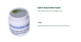 SilkSkin Body Bleaching Foam 250grams